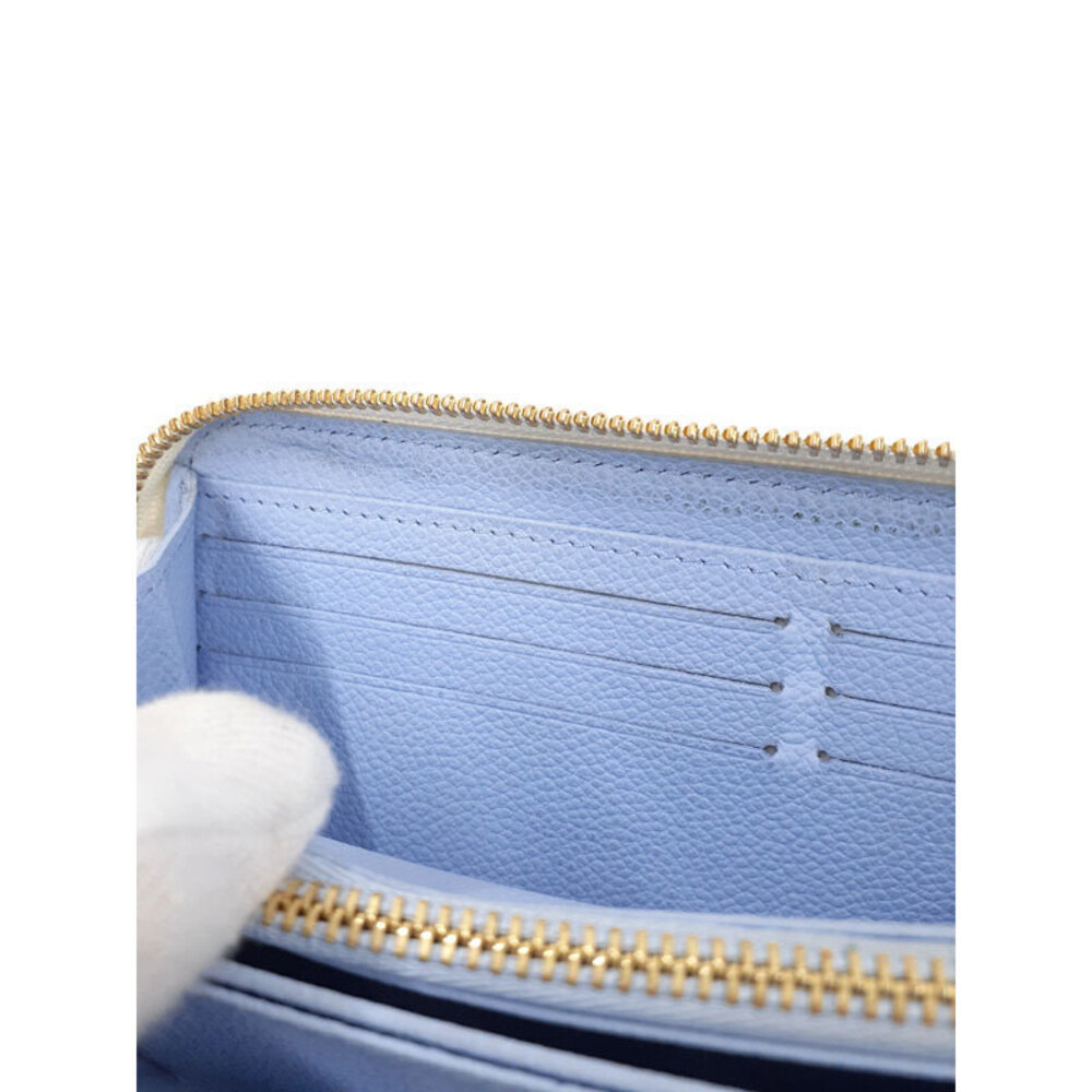 Louis Vuitton Bicolor Monogram Empreinte Zippy Wallet Round Zipper Long - Picture 5 of 9